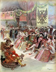 Bal à la cour de François Ier (1494-1547) 1909